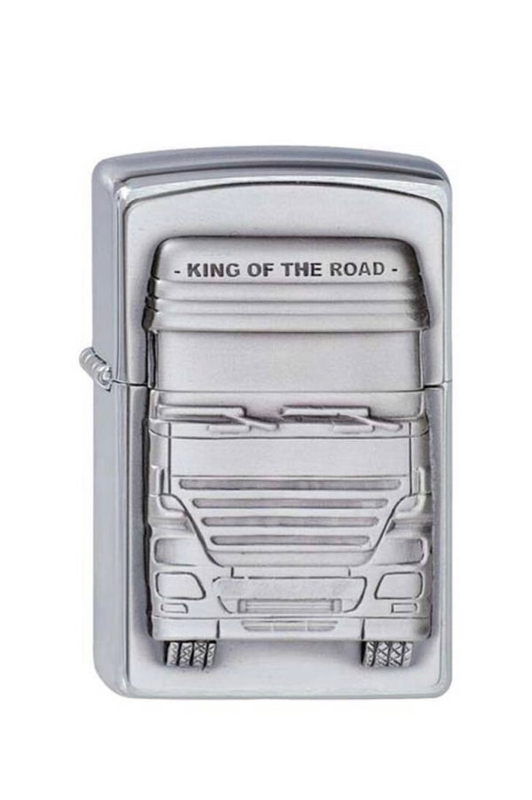 Zippo Aansteker - King of the Road Embleem