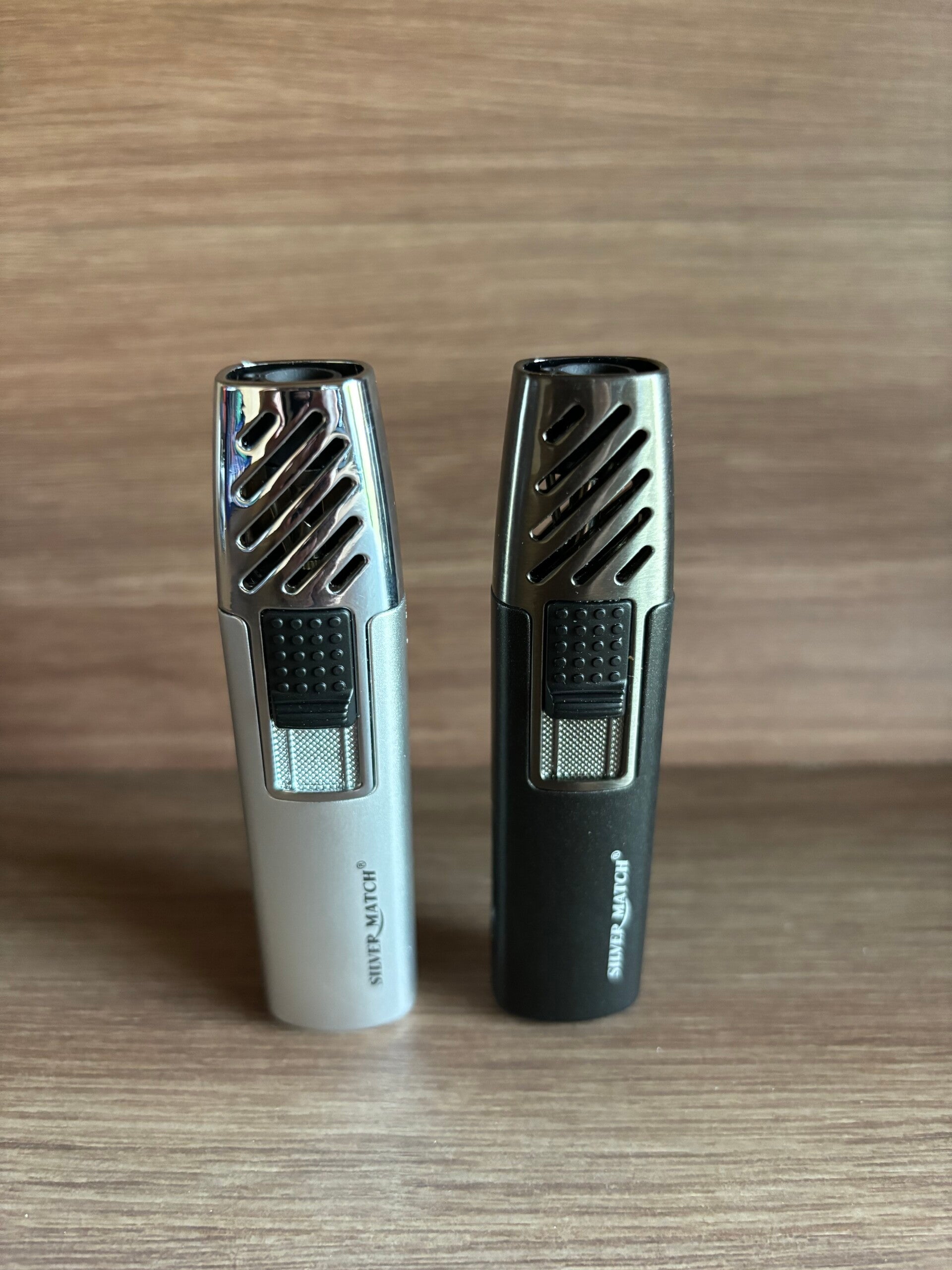 2x Silver Match Pyrotorch