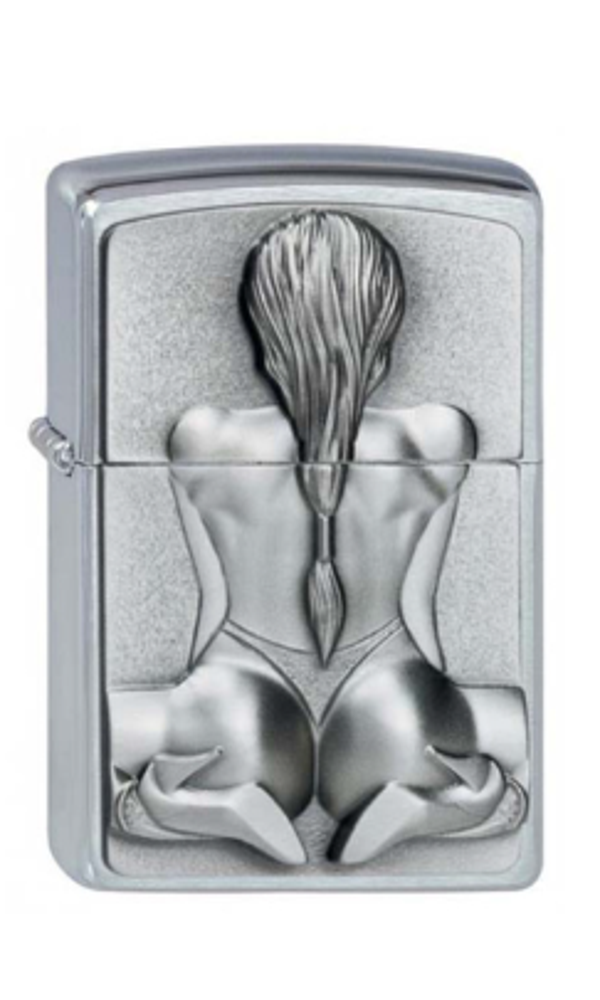 Zippo Aansteker - Kneeling Girl