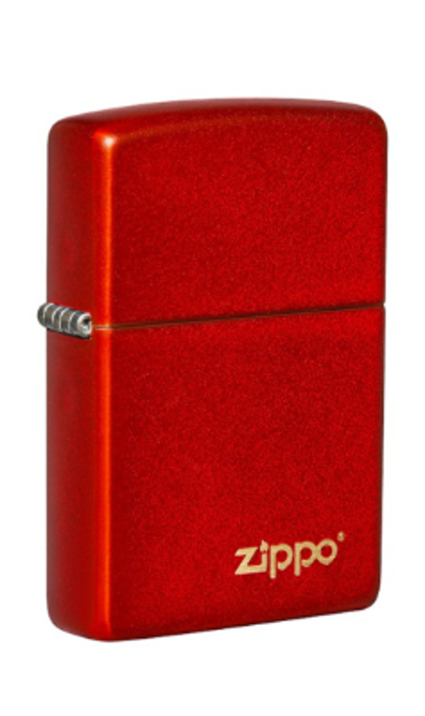 Zippo Aansteker - Metallic Red met Zippo Logo