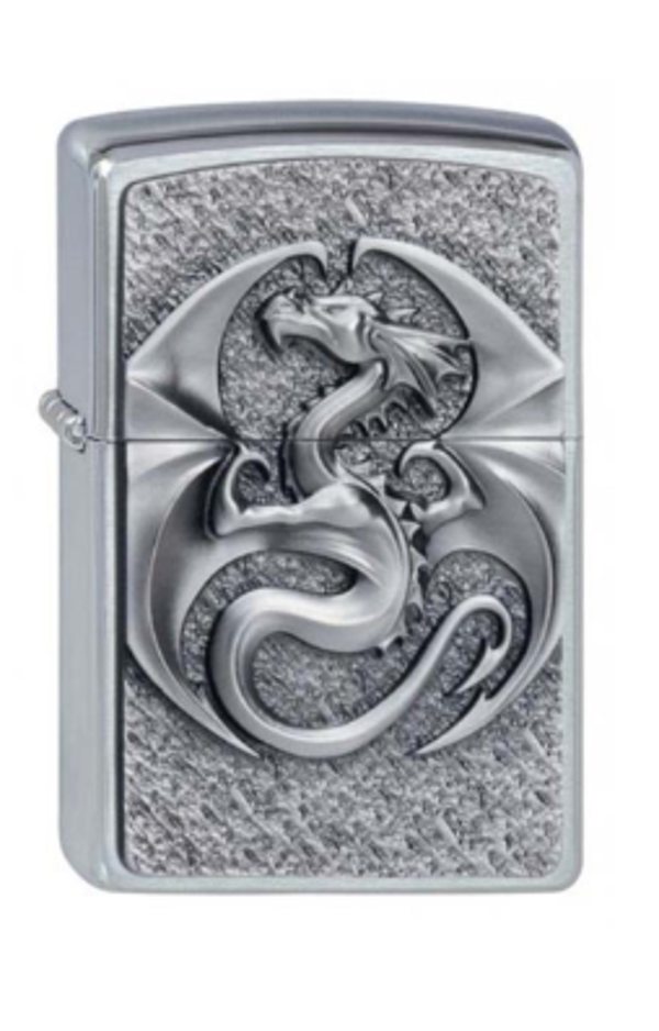 Zippo Aansteker - Anne Stokes - Draken 3D Embleem