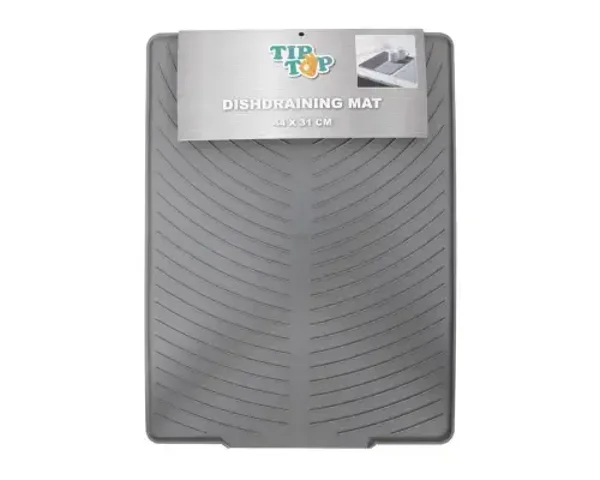 Afdruipmat grijs 44x31cm