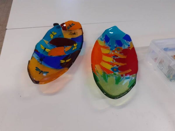 5) Workshop glasfusing, ovalen schaal