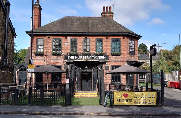 The nursery tavern from across the road