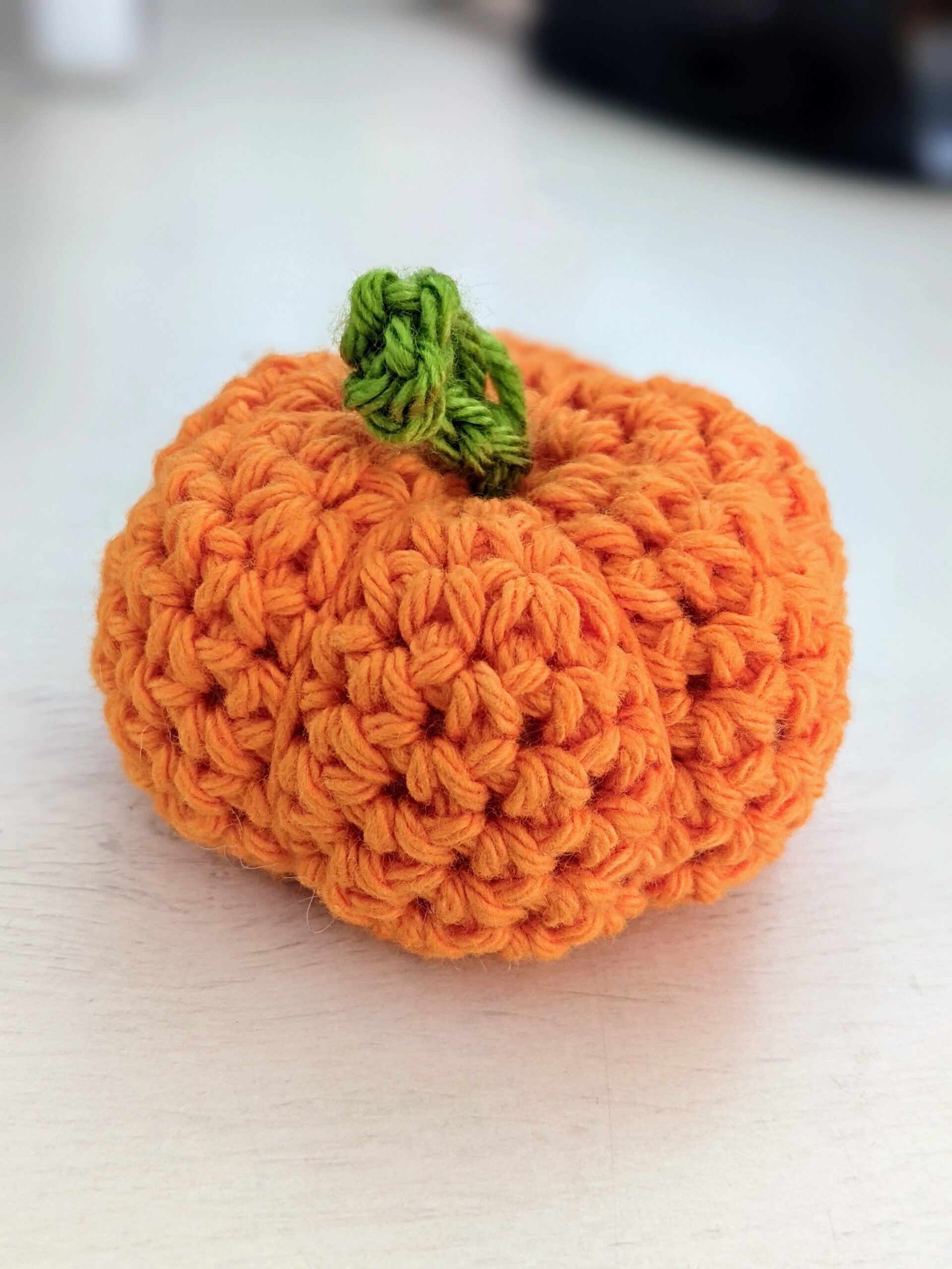 Baby Pumpkin - Light Orange/Green