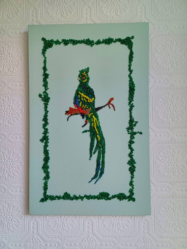 Schilderij Tropische vogel