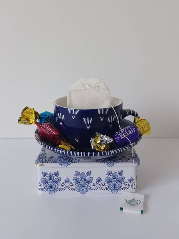 Theezakjeshouder Espresso kopje