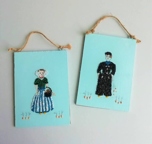 Zeeuwse klederdracht poppetjes