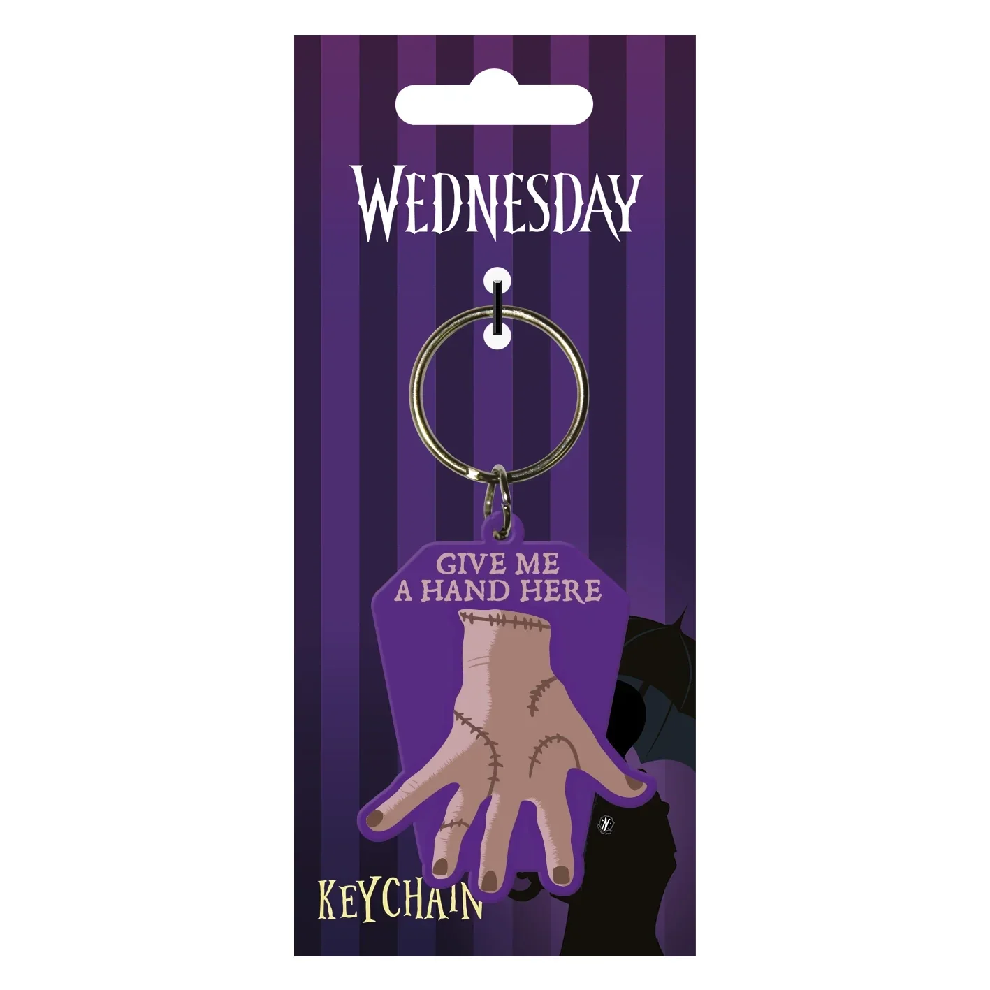 Wednesday - Give me a Hand keychain