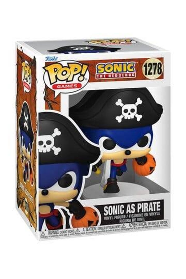 Funko Pop! Sonic the Hedgehog - Sonic as Pirate