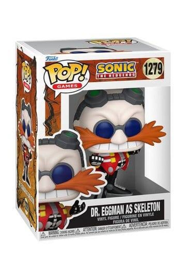 Funko Pop! Sonic the Hedgehog - Dr. Eggman as Skeleton