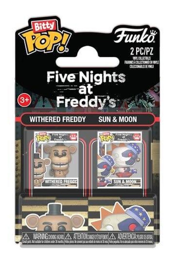 Funko Bitty Pop! Five Nights at Freddy's - Withered Freddy & Sun & Moon