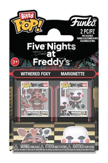 Funko Bitty Pop! Five Nights at Freddy's - Withered Foxy & Marionette