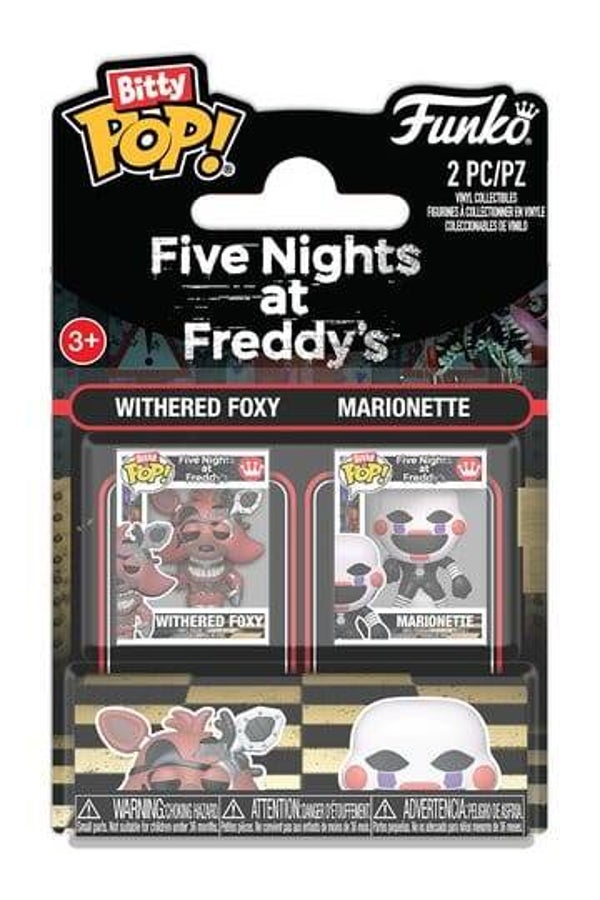 Funko Bitty Pop! Five Nights at Freddy's - Withered Foxy & Marionette