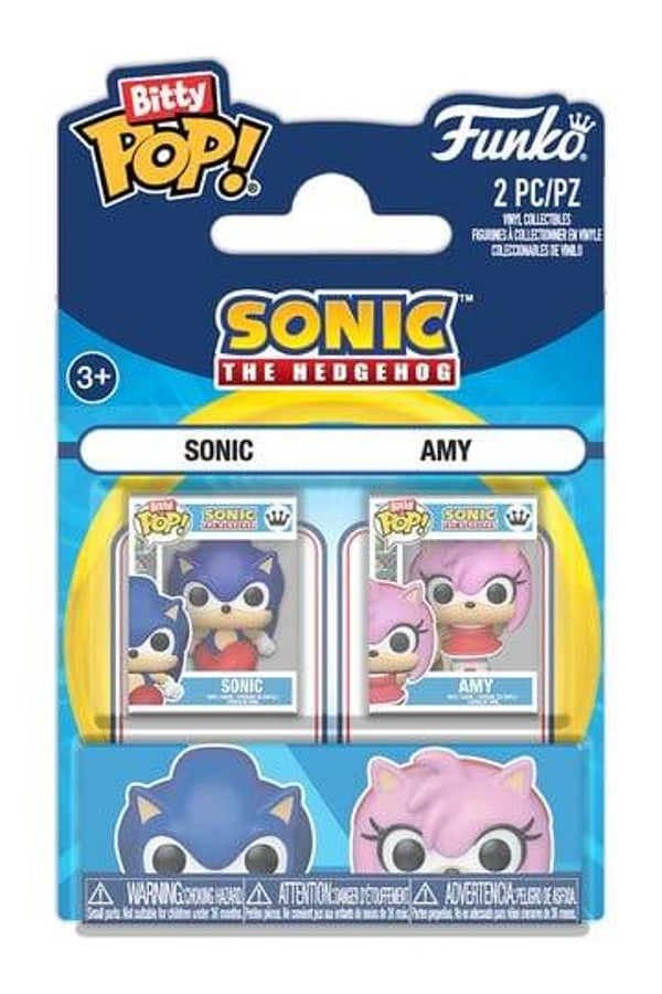 Funko Bitty Pop! Sonic the Hedgehog - Sonic & Amy