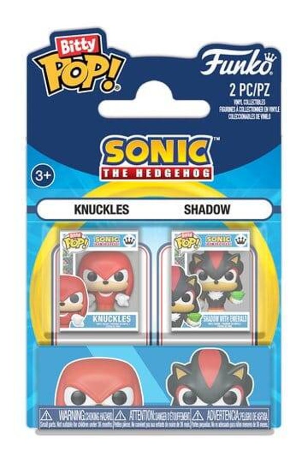 Funko Bitty Pop! Sonic the Hedgehog - Knuckles & Shadow