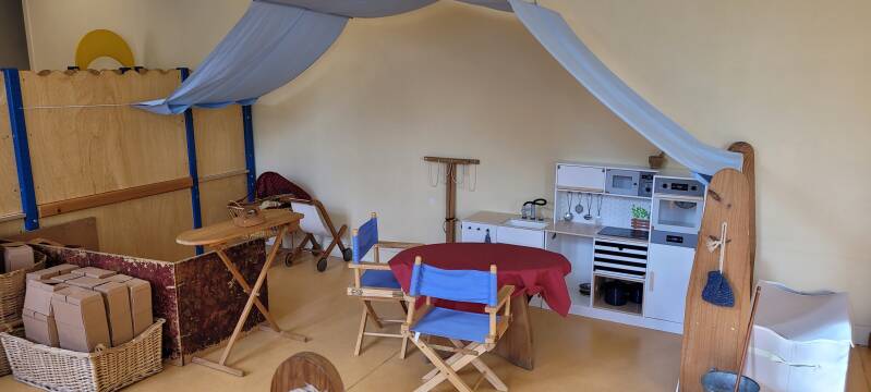 La maison bleue pour les plus grands...