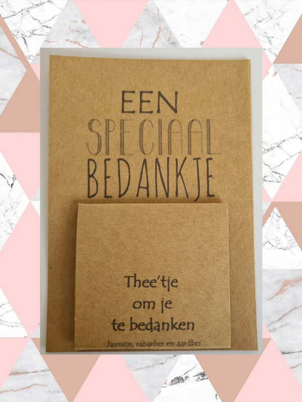 1011 SPECIAAL BEDANKJE