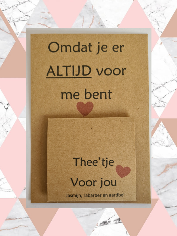 1016 OMDAT JE ER ALTIJD VOOR ME BENT