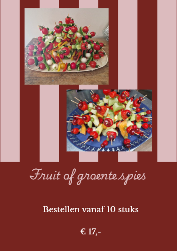 Fruit of groente spies