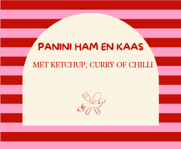 Panini Ham en kaas