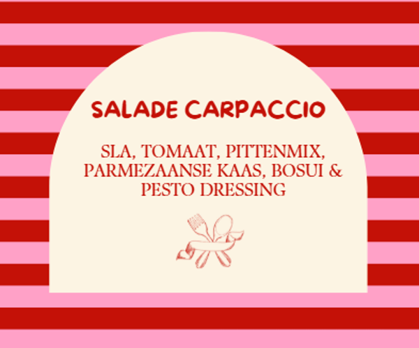 Salade carpaccio