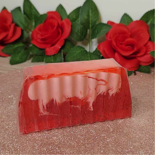 Savon Artisanal À La Coupe : Fraise