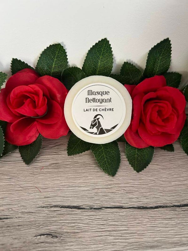Savon Masque : Lait de Chèvre et Huile d'Argan