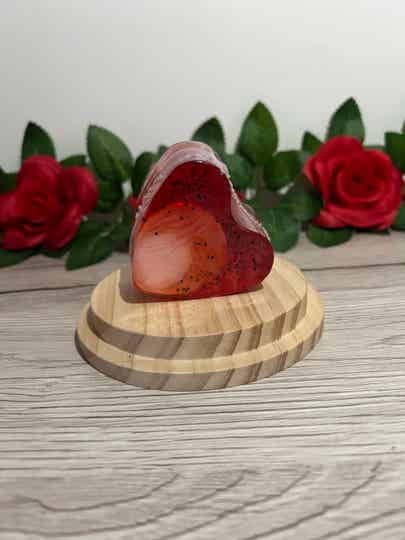 Savon Cœur : Fraise