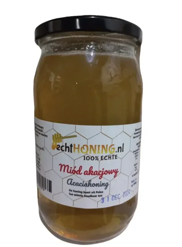 Miód akacjowy 1040 gram -z