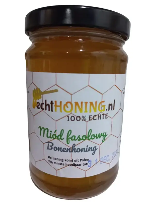 Miód fasolowy 375 gram -p