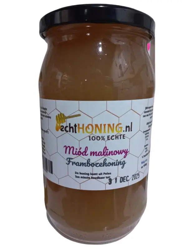Miód malinowy 1040 gram -p