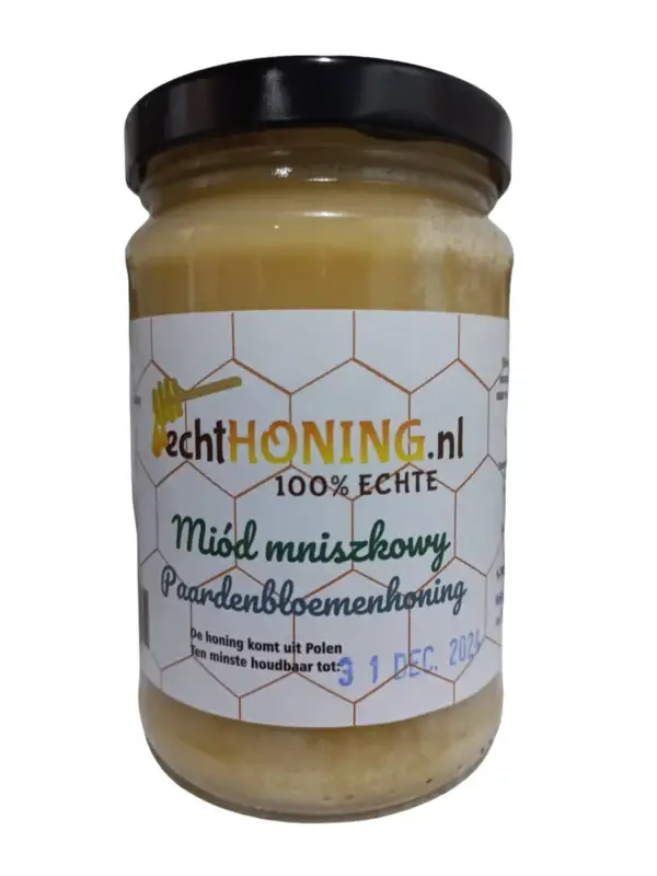 Miód mniszkowy 375 gram -z