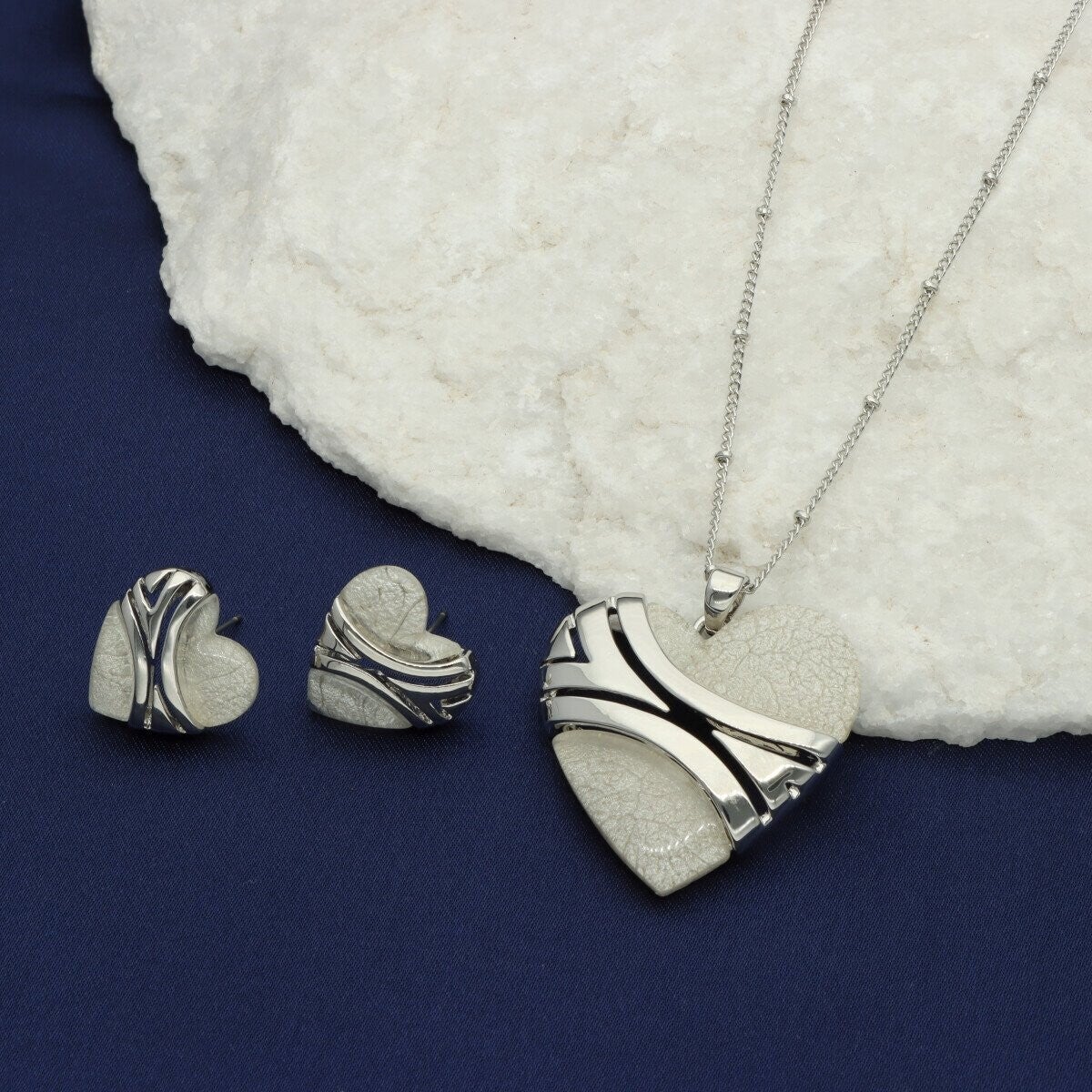 Elegancki komplet biżuterii