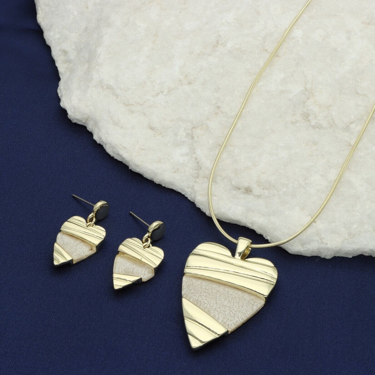 Elegancki komplet biżuterii