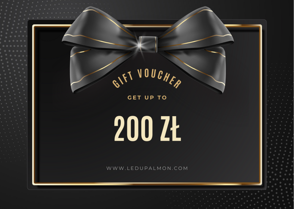 Karta podarunkowa LeDuPalmon 200 zł – prezent z klasą
