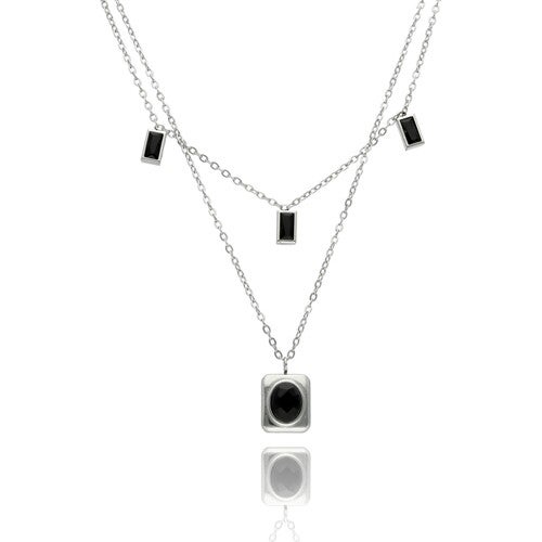 Naszyjnik ze stali szlachetnej