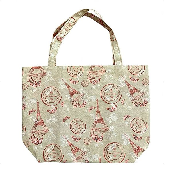 Sac cabas un petit air de Paris-Fait main