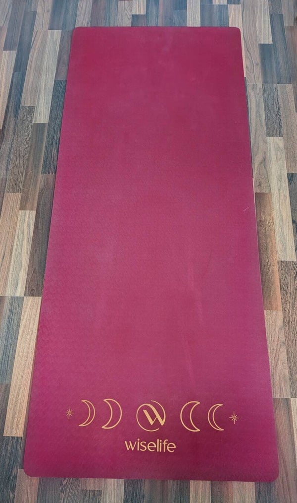 Yogamatte Wiselife (rot)