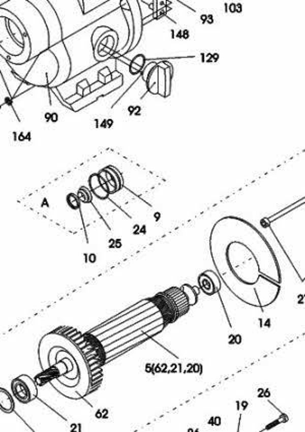 Pos 5 Weka DK32 Anker incl. koelvin + lagers