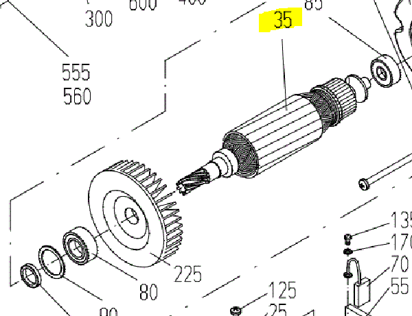 Pos 35 anker Weka  DK 15