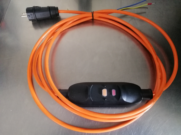 PRCD Schakelaar met PU kabel en slagvaste stekker