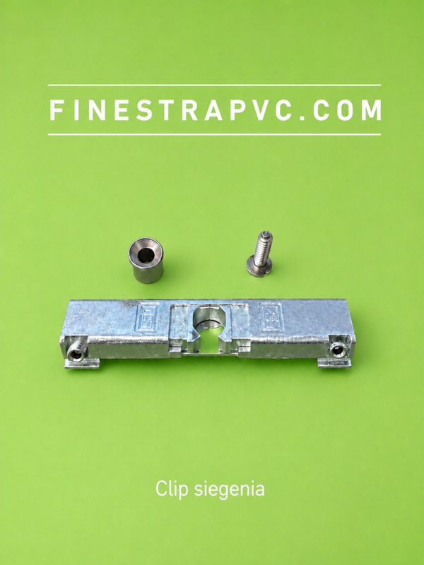 219744 Clip retenedor lm de siegenia para carpinteria de aluminio