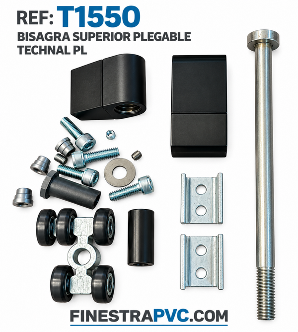 T1550  BISAGRA SUPERIOR PLEGABLE TECHNAL PL