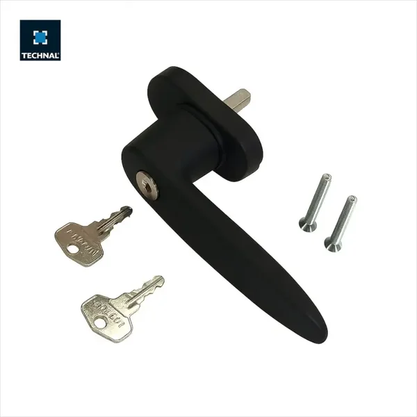 T960003 Maneta con llave practicable/OB TECHNAL