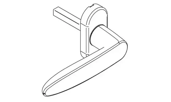 T960023 MANILLA SIMPLE PUERTA