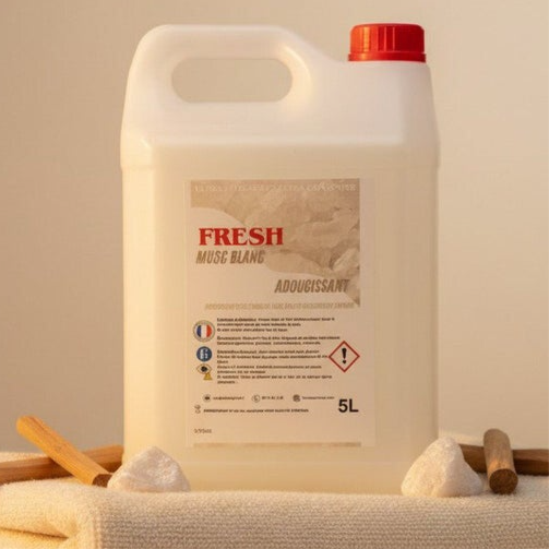 NOUVEAUTÉS ADOUCISSANT : Musc Blanc 5L