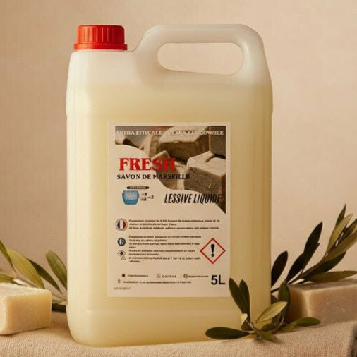 LESSIVE : Savon de Marseille 5L