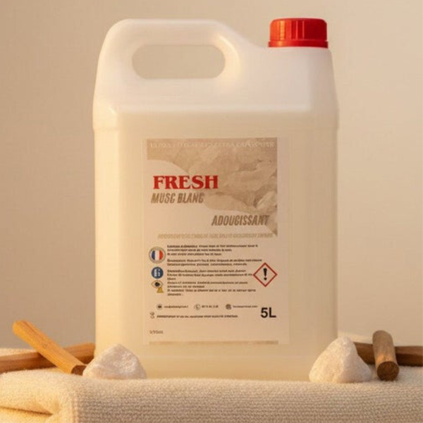 NOUVEAUTÉS ADOUCISSANT : Musc Blanc 5L