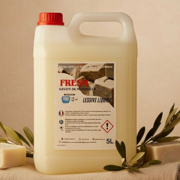 LESSIVE : Savon de Marseille 5L